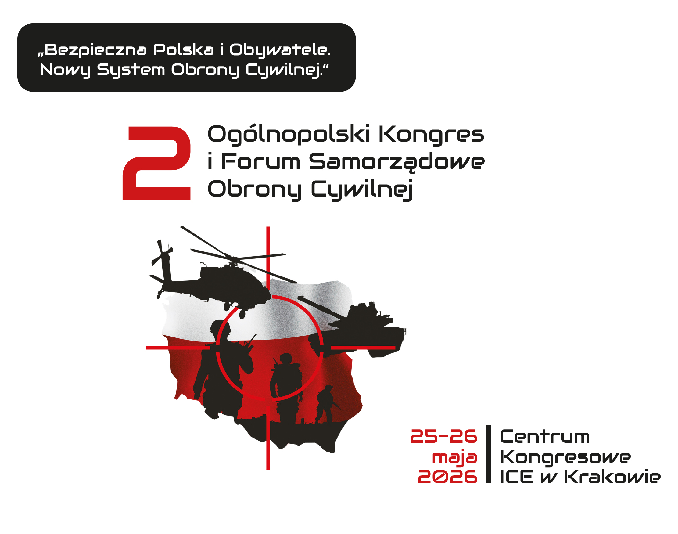 Górna część plakatu kongresowego